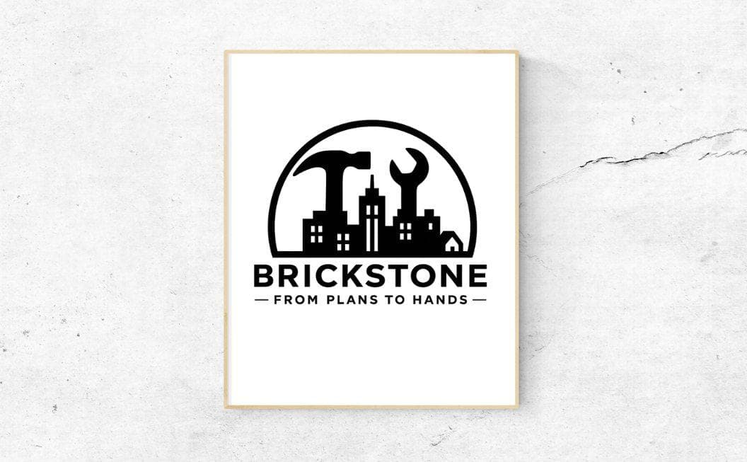 BrickStone construction team at work on a roofing project